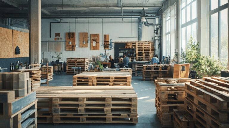 Du recyclage a la rentabilite : creez votre entreprise de salons en palettes