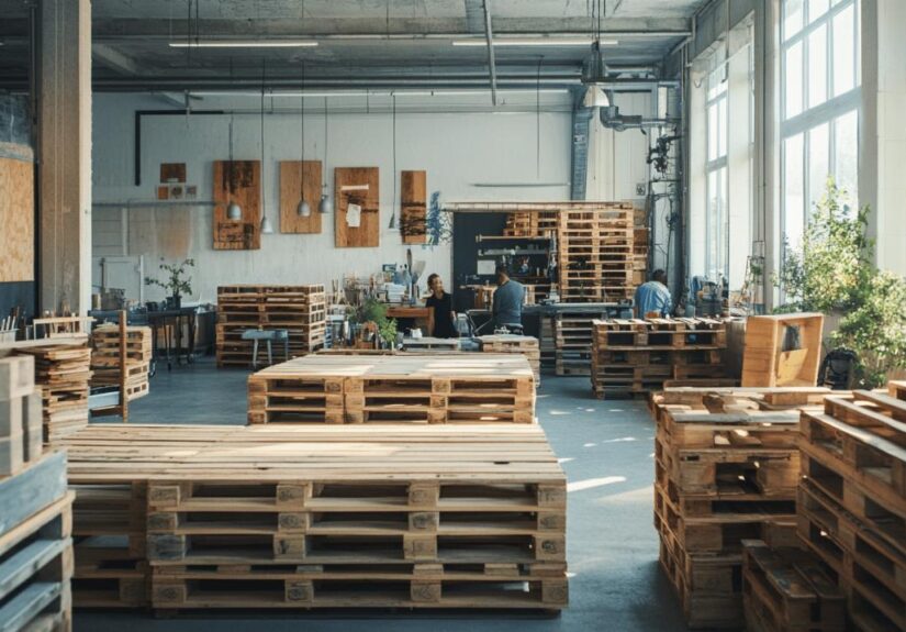 Du recyclage a la rentabilite : creez votre entreprise de salons en palettes